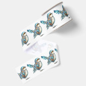 Bling Birds Thema Grosgrain Lint (Achterkant)