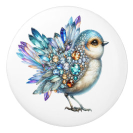 Bling Birds Thema Keramische Knop