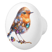 Bling Birds Thema Keramische Knop (Rechts)