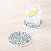 Bling-bling patroon zandsteen onderzetter (Zijkant)
