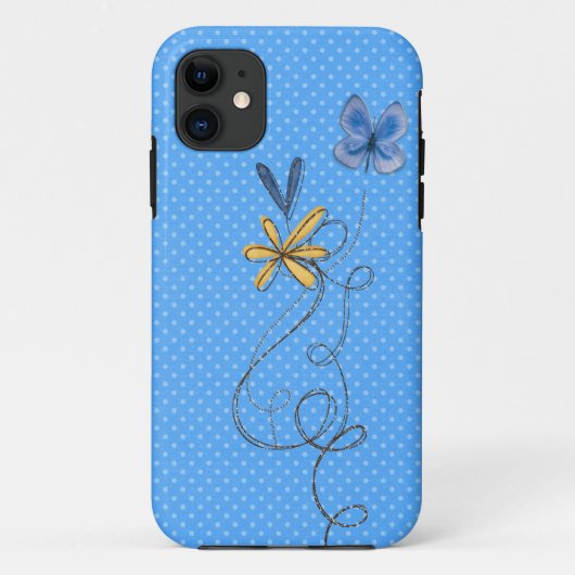 Bling Bouquet Case-Mate iPhone Case (Achterkant)