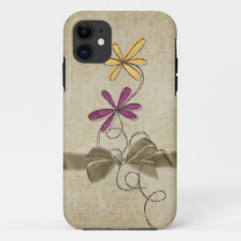 Bling bouquet over dameskoker Case-Mate iPhone case