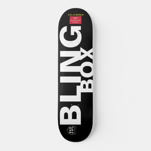 BLING BOX SKATEBOARDS /JMT USA (Voorkant)
