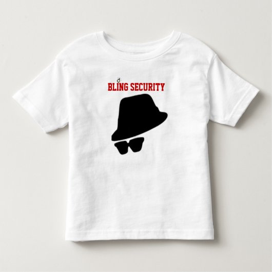 Bling & Bride Security T-shirt (Voorkant)