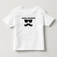 Bling & bride Security Wedding Shirt