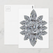 Bling Brooch Briefkaart (Voorkant / Achterkant)