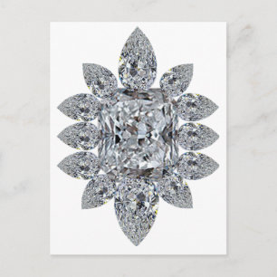 Bling Brooch Briefkaart