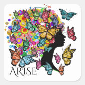 Bling Butterfly Sticker (Voorkant)