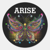 Bling Butterfly Sticker (Voorkant)