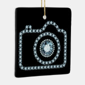 Bling Camera Ornament (Rechts)