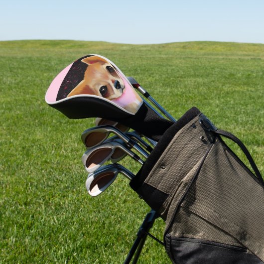 Bling Chihuahua Golfheadcover (Insitu)