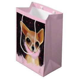 Bling Chihuahua Medium Cadeauzakje