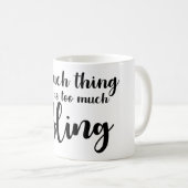 Bling Coffee-Mok Koffiemok (Voorkant rechts)