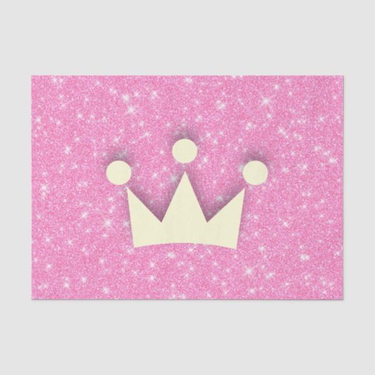 Bling Crown Tissuepapier (Voorkant)