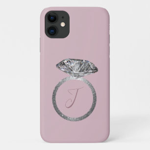 Bling Diamond en Blush Roze Telefoon Case