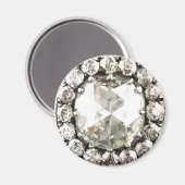 Bling Diamond Rhinestone  Costume Jewelry Magneet (Voorkant / Achterkant)