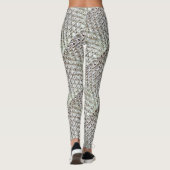 Bling Diamonds Rhinestones Yoga Pants Runing Leggings (Achterkant)