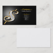 Bling Dollar Visitekaartje (Voorkant / Achterkant)