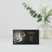 Bling Dollar Visitekaartje (Staand voorkant)