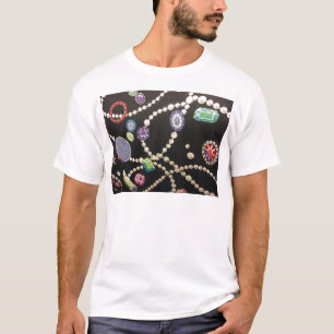 Bling en parels t-shirt