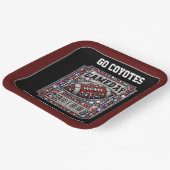 Bling Football Party Big Game Bowl Game Ticket Papieren Bordje (Gebogen)