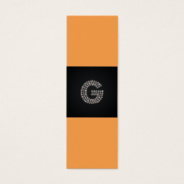bling - G Mini Visitekaartjes (Voorkant)