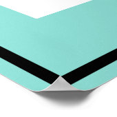 Bling & Glam Fabulous Vrijgezellenfeest Foto Booth Poster (Hoek)