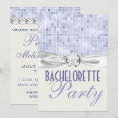 Bling glamour en glitter vrijgezellenfeest voor da kaart (Voorkant / Achterkant)