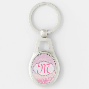Bling Glitter Girly Pink Glitz Glamour Sleutelhang Sleutelhanger