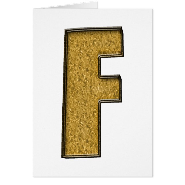 Bling Gold F (Voorkant)