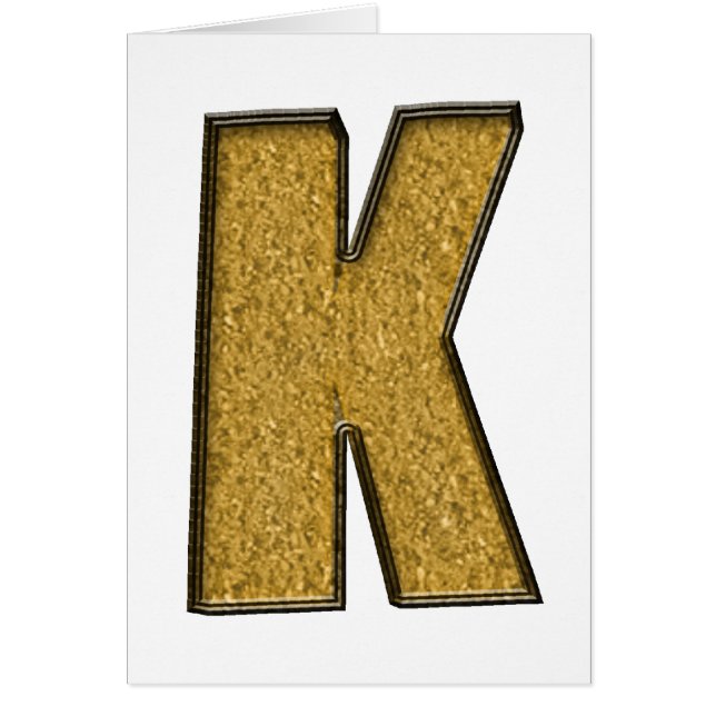Bling Gold K (Voorkant)