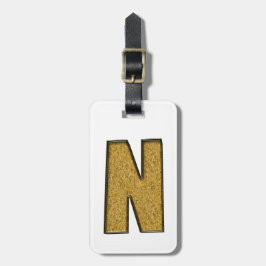 Bling Gold N Bagagelabel