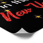 Bling In The New Year Shirt _ New Year's Eve Holid Poster (Hoek)