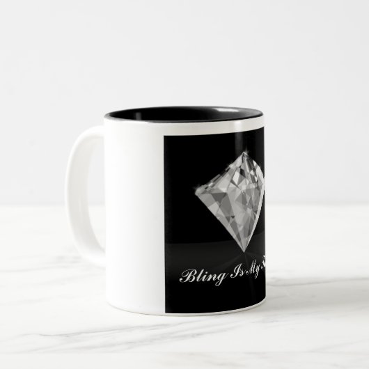 Bling is mijn Mok (Voorkant links)