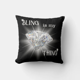Bling is My Thing Diamond Sparkle Kussen