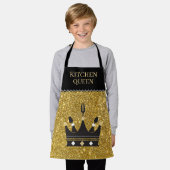 Bling! Keuken schort met all-over print (Gedragen)