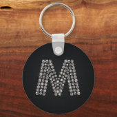 bling - M Sleutelhanger (Voorkant)