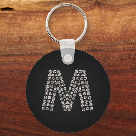 bling - M Sleutelhanger (Voorkant)