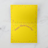BLING MARDI GRAS BEDANKT KAART (Binnen)