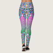 Bling me omhoog de Leggings van de Pop van de Mode (Achterkant)