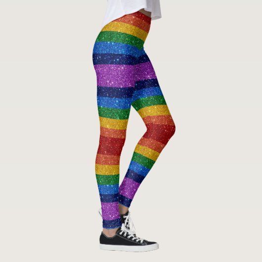 Bling me op Regenboog 5 Pop Mode Leggings (Rechts)