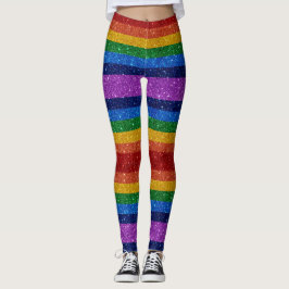 Bling me op Regenboog 5 Pop Mode Leggings