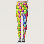 Bling Me Up Baby Diamonds Pop Mode Leggings (Voorkant)