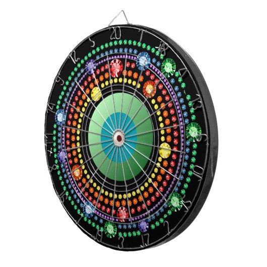 Bling Me Up Dartboard Dartbord (Voorkant Rechts)