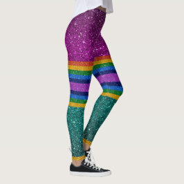 Bling Me Up Rainbow 7 Pop Mode Leggings