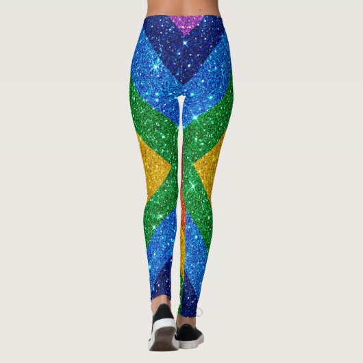 Bling Me Up Rainbow Pop Mode Leggings (Achterkant)