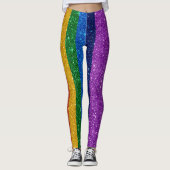 Bling Me Up Rainbow Pop Mode Leggings (Voorkant)