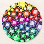 BLING ME UP RONDE KARTONNEN ONDERZETTER (Voorkant)