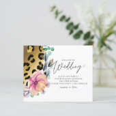 Bling Meisjesachtige Glam Luipaardprint Roze Goude (Staand voorkant)