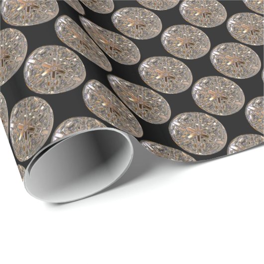 Bling op de Knight Chic Diamond Glossy Cadeaupapier (Rol Hoek)